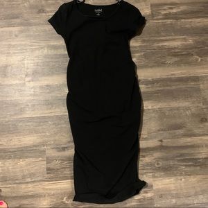 Isabel maternity ruched side dress